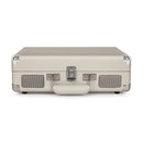 Crosley Cruiser Bluetooth Portable Turntable - White Sands + Crosley Entertainment Stand Bundle