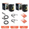 Majority PS100 - Bundled Party Speaker 40w Bluetooth Karaoke-DJ-Party-PA System - Black