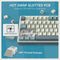 RK ROYAL KLUDGE S98 Mechanical Keyboard w/Smart Display & Knob, Top Mount 96% Wireless Mechanical Keyboard BT/2.4G/USB-C, Hot Swappable, Pale Green Switch 98 Keys