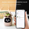 Intelligent Flower Pot, Electronic Bud, Maintenance Plant Assistant, Fun Interactive Flower Pot, Indoor Green Planting Monitoring, LCD Screen Display, Cell Phone APP Connection (White)