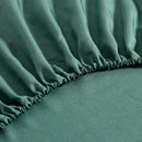 Bamboo Microfibre Sheet Set - Green - Queen