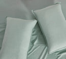 Bamboo Microfibre Sheet Set - Sage Green - Queen