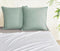 Bamboo Microfibre European Pillowcase x2 (one pair) - Sage Green