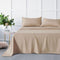 Bamboo Microfibre Sheet Set - Linen - King Single