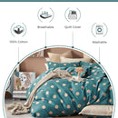 100% Cotton Hugo Reversible Printed Quilt Cover Set - Super King Size