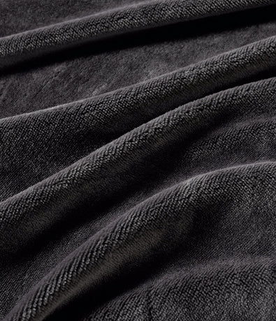 2-in-1 Teddy Sherpa Quilt Cover Set (Charcoal, Super King)