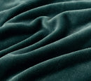 2-in-1 Teddy Sherpa Quilt Cover Set (Emerald Green, Super King)