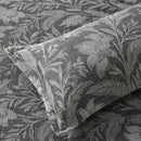 Bianca Maidstone Grey Floral Jacquard Bedspread Set Queen