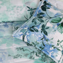 Bianca Woodbury White Botanical Printed Bedspread Set King Single