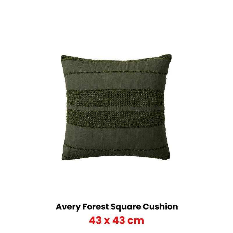 Bianca Avery Forest Square Filled Cushion 43 x 43cm