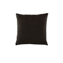 Bianca Vivid Coordinates Square Velvet Cushion Chocolate 43 x 43cm