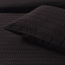 Bianca Kahlani Chocolate Waffle Quilt Cover Set Queen