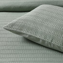 Bianca Kahlani Sage Waffle Quilt Cover Set Double