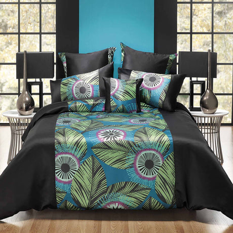 Bianca Kebo Black Quilt Cover Set King