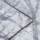 Bianca Myrtleford Grey Cotton Sateen Quilt Cover Set Queen