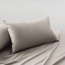 Accessorize Stone 400TC Bamboo Cotton Pair of Standard Pillowcases 48 x 73 + 15cm