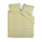 Bedding House Mae Green Seersucker Cotton Quilt Cover Set Queen