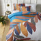 Accessorize Sorrel White Cotton Foliage Quilt Cover Set King