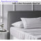 Accessorize Cotton Flannelette Sheet Set Weathered Stripe - Single