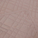 Jane Barrington Morris Blush Ultrasonic Embossed Lightly Quilted Reversible Coverlet Set King