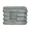 Ardor Jax Grey Chunky Faux Fur Quilt Cover Set Queen