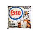 Australian Mancave Retro Cushion ESSO Upright Tiger 40 x 40 cm