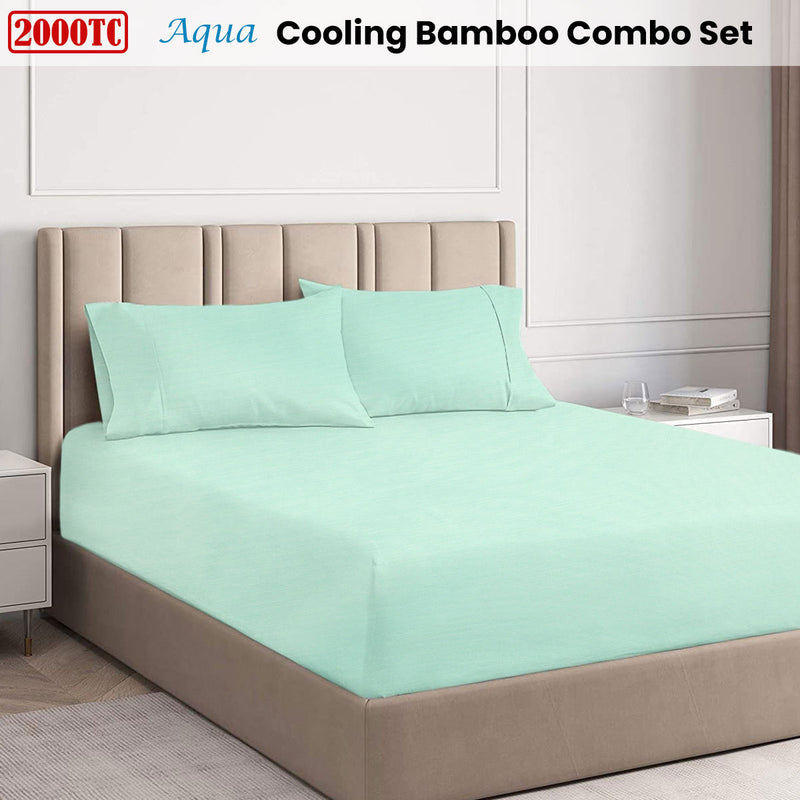 Ramesses Aqua 2000TC Cooling Bamboo Combo Set