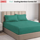 Ramesses Teal 2000TC Cooling Bamboo Combo Set