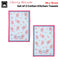 Ashdene Set of 2 Cherry Blossom Cotton Kitchen Tea Towels 50 x 70 cm