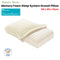 Alastairs Nature Basics Sleep System Memory Foam Gusset Pillow 65 x 40 x 13cm