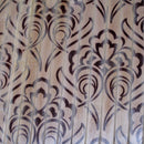 Rapee Set of 2 Bamboo Table Placemats 33 x 46 cm Cloud Chocolate
