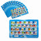 Set of 12 PVC Easy Care Placemats - Alphabet