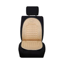 2Pack Universal Breathable Car Seat Pad Cover Mat Comfortable Chair Cushion (Beige)