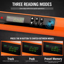 3Pc 1/2" Digital Torque Wrench Set Adjustable 17-340N.m / 25-250ft.lb Motorcycle