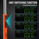 3Pc 1/2" Digital Torque Wrench Set Adjustable 17-340N.m / 25-250ft.lb Motorcycle