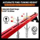 1.5M Engine Support Bar Engine Load Leveler 1100Lb Transmission Dual Hook Garage