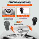 19 inch Bud Leaf Bowl Trimmer Tumble Stainless Steel Blades Twisted Spin Cut