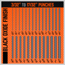 28x Center Transfer Punches Set Machinists Tool Punch Stand Heat Treated Steel