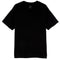 Adult 100% Cotton T-Shirt Unisex Men's Basic Plain Blank Crew Tee Tops Shirts, Black, S