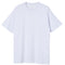 Adult 100% Cotton T-Shirt Unisex Men's Basic Plain Blank Crew Tee Tops Shirts, White, 3XL