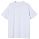 Adult 100% Cotton T-Shirt Unisex Men's Basic Plain Blank Crew Tee Tops Shirts, White, 3XL