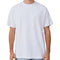 Adult 100% Cotton T-Shirt Unisex Men's Basic Plain Blank Crew Tee Tops Shirts, White, 3XL