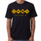 Adult Unisex 100% Cotton T Shirt Australia Wildlife Road Sign Souvenir Tee Tops, Black, 2XL
