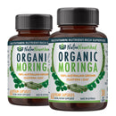 VALUE BUNDLE: Organic Pure Moringa Leaf Capsules - Australian Grown - 2 x 60 Vegan Capsules (2 Months Supply)