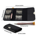 25 in 1 Precision Screwdriver Set Mini Repair Tool Kit for Phone Glasses Watch