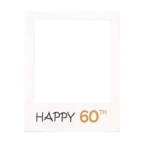 1Th 18Th-60Th Photo Booth Props Picture Frame Wedding Birthday Party Decoration - Happy 21ST