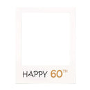 1Th 18Th-60Th Photo Booth Props Picture Frame Wedding Birthday Party Decoration - Happy 40TH