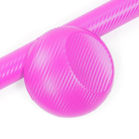 152x 30CM Car Vinyl Wrap Carbon Fiber Matt Satin Glossy Multi Color Car Tint Car Sticker - Red Carbon Fiber