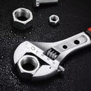 8inch 10inch 12inch Durable Chrome Vanadium Steel Rubberized Grip Adjustable Wrench - 12inch