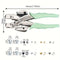 Air Eye Pliers Multi Function Variable Punching Pliers for Leather Craft DIY Use